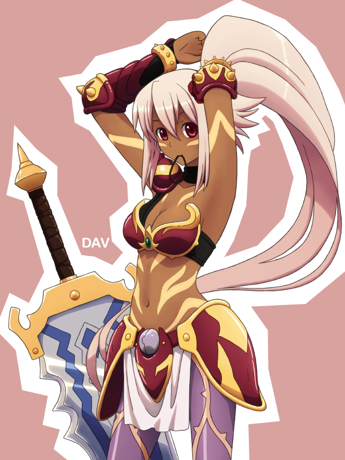 maria (.hack// and 1 more) drawn by dav-19
