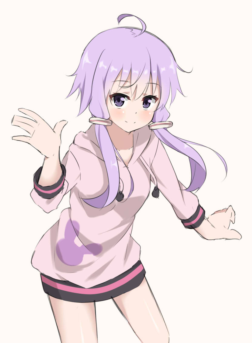 yuzuki yukari (vocaloid and 1 more) drawn by kohakope