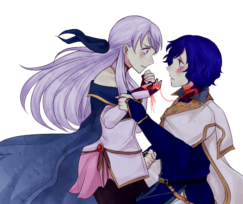 micaiah and pelleas (fire emblem and 1 more) drawn by poocas