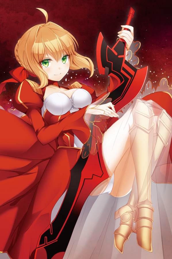 nero claudius (fate and 1 more) drawn by juugonichi_(wheeliex2)