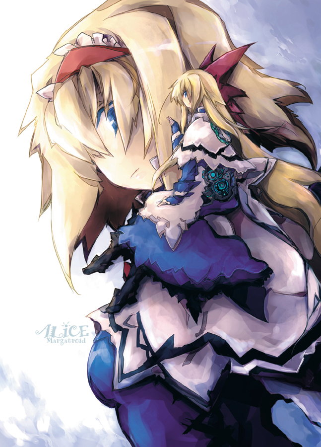 alice margatroid and shanghai doll (touhou) drawn by beru