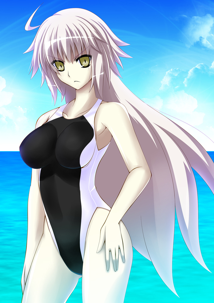 jeanne d'arc alter (fate and 1 more) drawn by engo_(aquawatery)