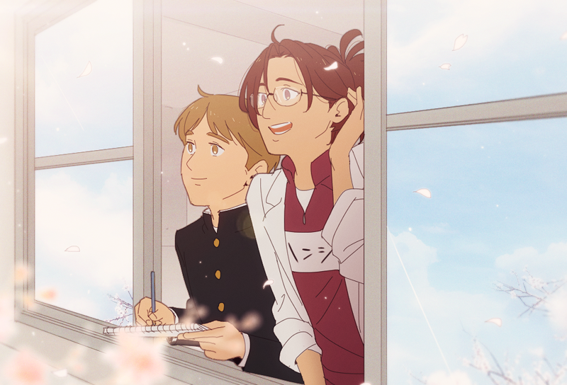 hange zoe and moblit berner (shingeki no kyojin and 1 more) drawn by hanpetos