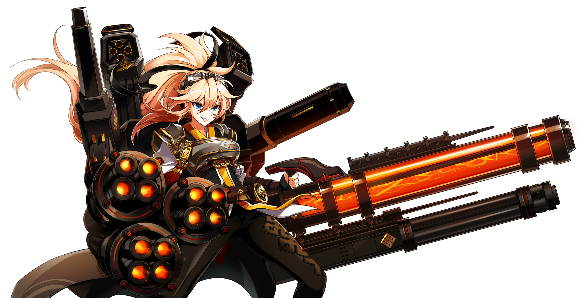 rose and storm trooper (elsword) drawn by ress | Danbooru