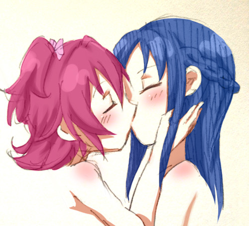 hishikawa rikka and aida mana (precure and 1 more) drawn by minu