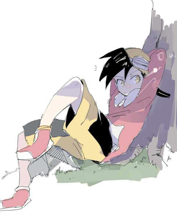 ethan (pokemon and 1 more) drawn by smcms-m