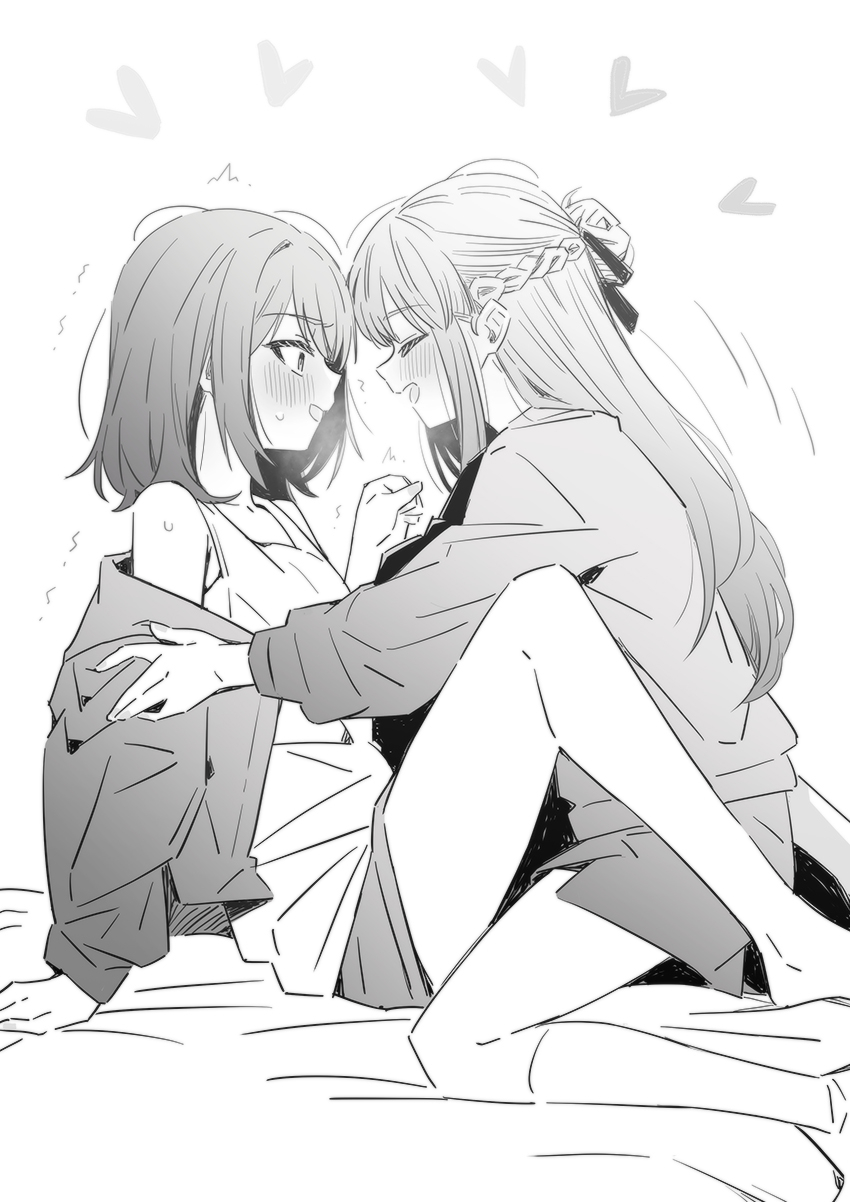 miyagi shiori and sendai hazuki (shuuniichido classmate wo kau hanashi) drawn by lwmina70119