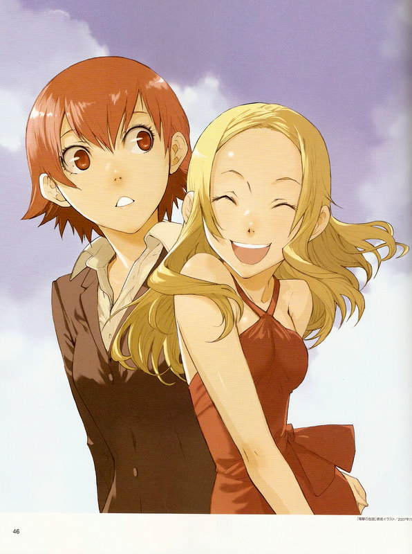miria harvent and ennis (baccano!) drawn by enami_katsumi