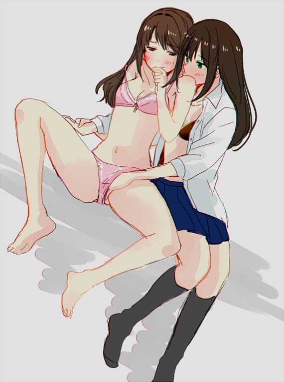 shibuya rin and shimamura uzuki (idolmaster and 1 more) drawn by nagiriku912