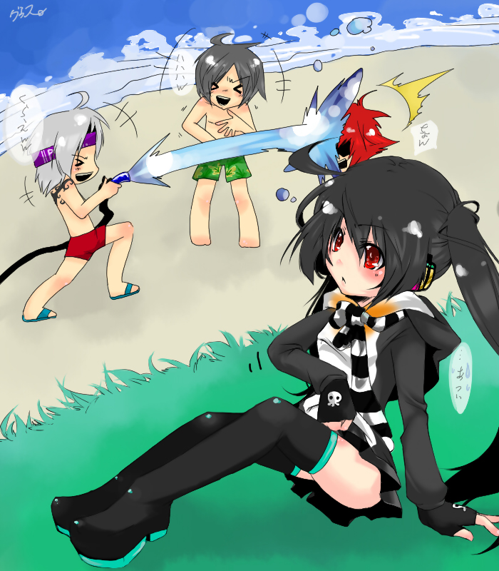 kooh, max, and kaz (pangya) drawn by lee_byung_hee