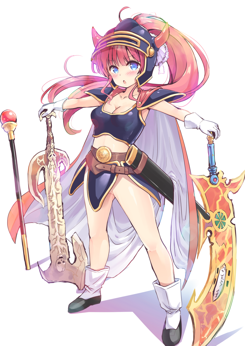 hero and rugenia hadik de palvin (dragon quest and 2 more) drawn by tenjou_ryuka