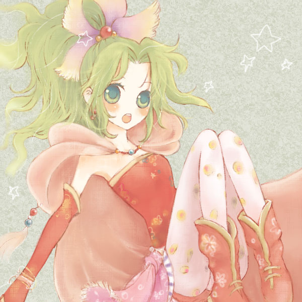 terra branford (final fantasy and 2 more) drawn by suzushiro_haru