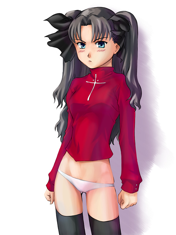 tohsaka rin (fate and 1 more) drawn by takahashi_ren