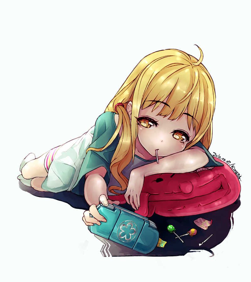 futaba anzu (idolmaster and 1 more) drawn by kimera