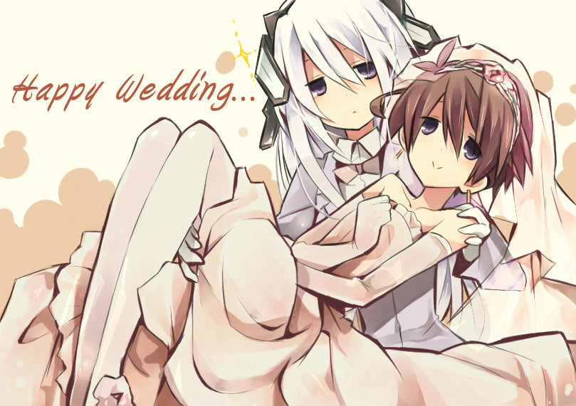 horizon ariadust and aoi toori (kyoukaisenjou no horizon) drawn by tsuka_(raikousama)