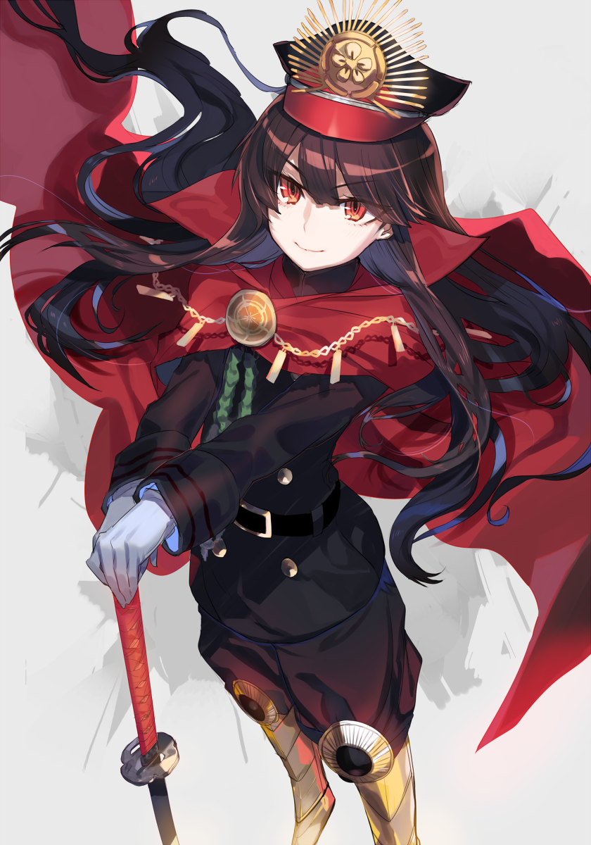 oda nobunaga (fate and 1 more) drawn by cow_(shadow)