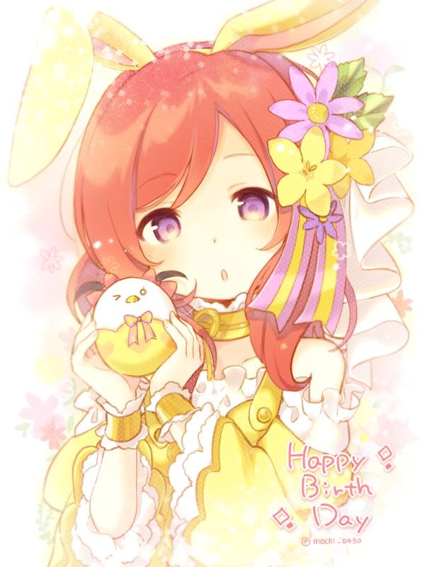 nishikino maki (love live! and 2 more) drawn by sakuramochi_n