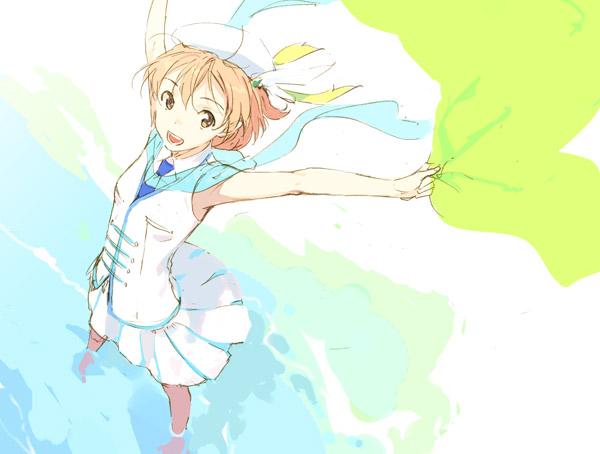 hoshizora rin (love live! and 1 more) drawn by pako_(pakosun)
