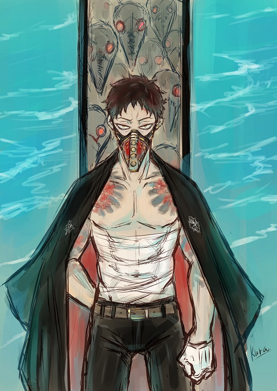 overhaul (boku no hero academia) drawn by qaz14wsx15