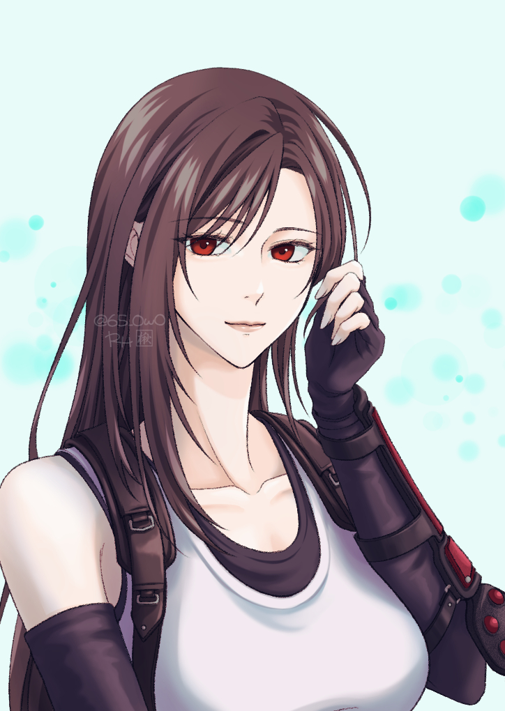 tifa lockhart (final fantasy and 2 more) drawn by roco_pic
