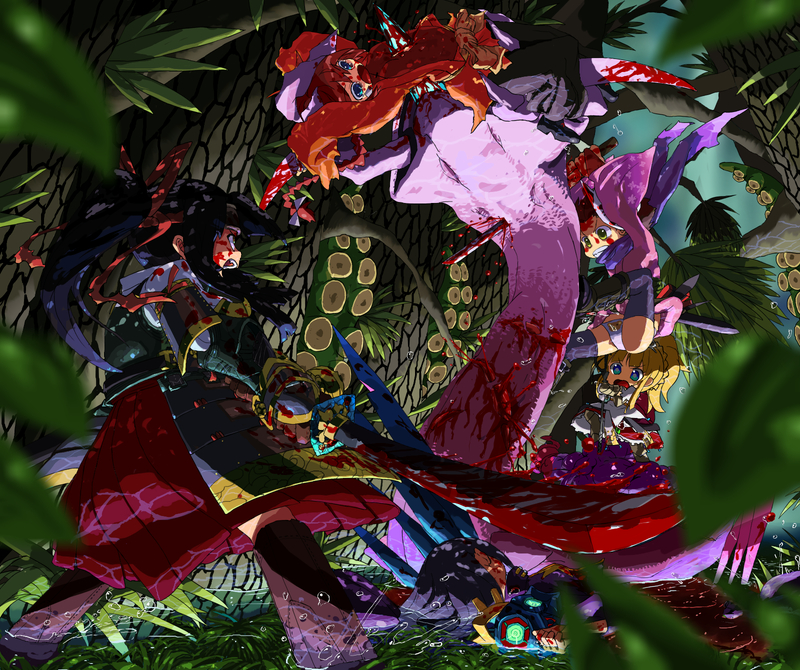 sekaiju no meikyuu and 1 more drawn by serohan