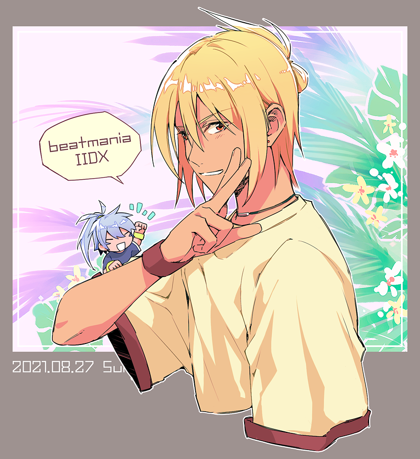 ereki and shilow (bemani and 1 more) drawn by maoh_(aburaage0528)