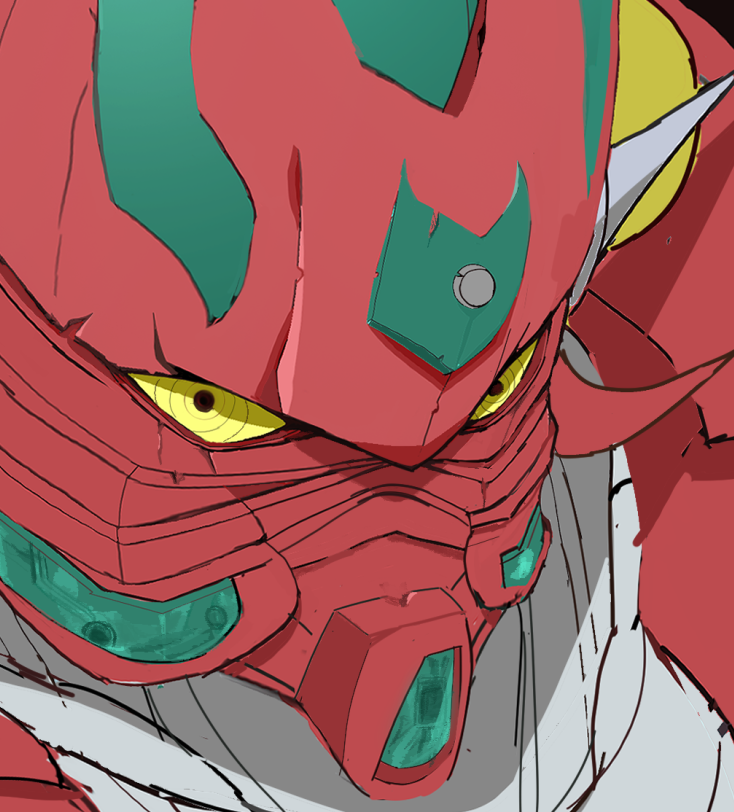 getter arc (getter robo and 1 more) drawn by magett