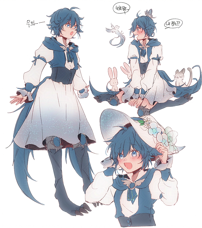 meteion (final fantasy and 1 more) drawn by ff14hi0x07