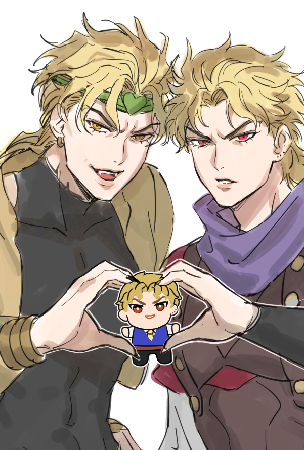 dio brando (jojo no kimyou na bouken and 2 more) drawn by bustersiri