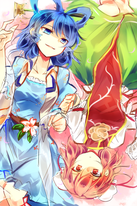 kaku seiga and ibaraki kasen (touhou) drawn by kutsuki_kai