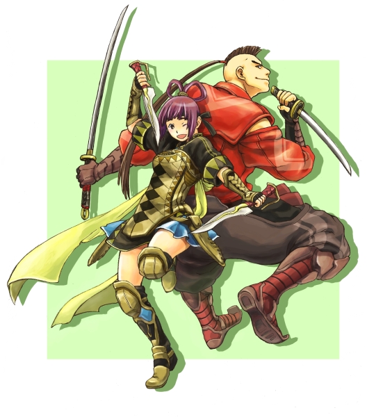 miakis and roog (gensou suikoden and 1 more) drawn by ichi_(pixiv428603)