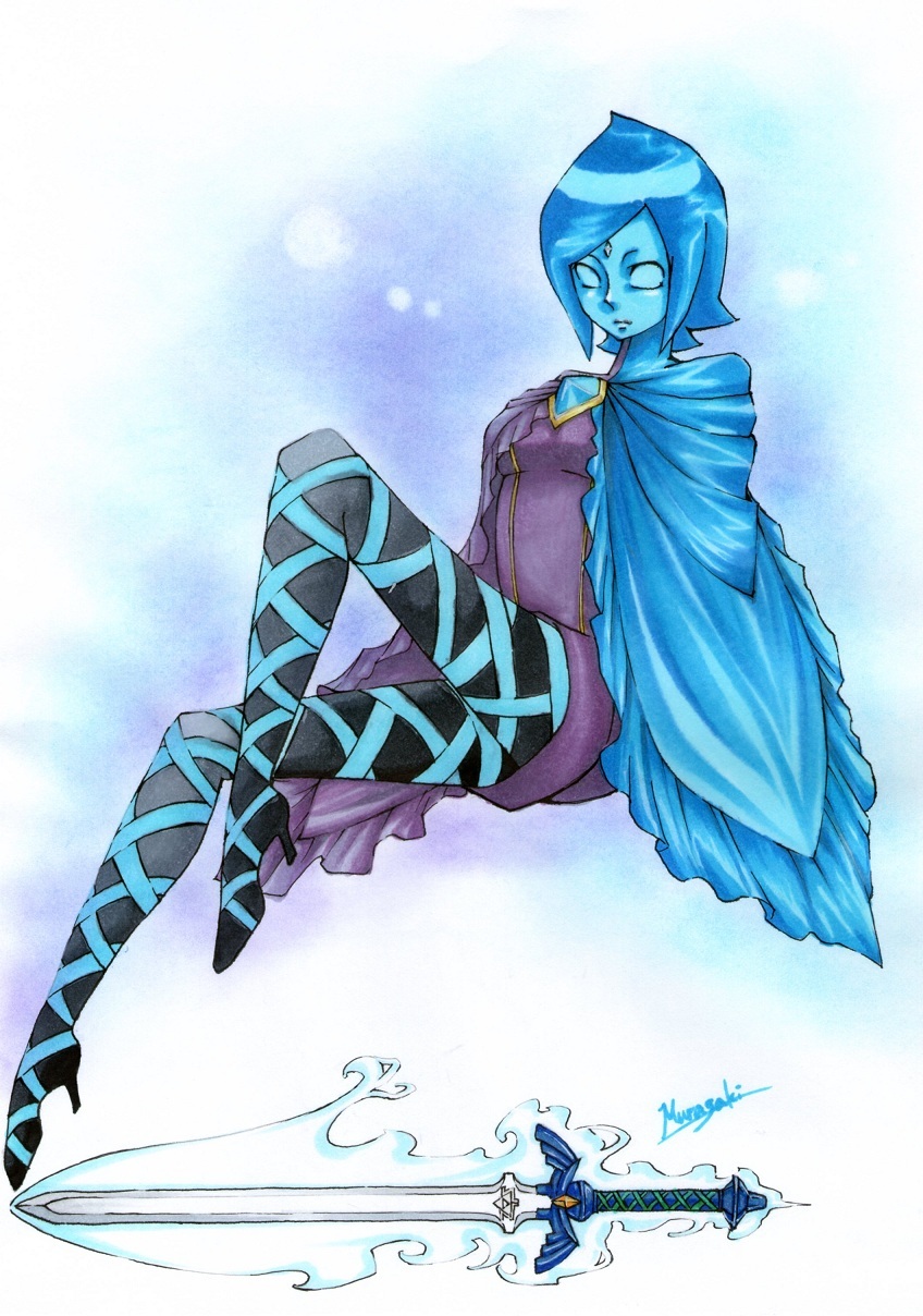 fi (the legend of zelda and 1 more) drawn by murasaki_(toki_no_melody)