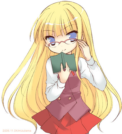 evangeline a.k. mcdowell (mahou sensei negima!) drawn by mizutama