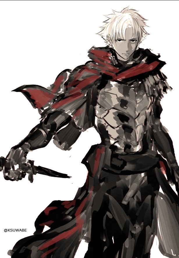 emiya kiritsugu (fate and 1 more) drawn by k-suwabe