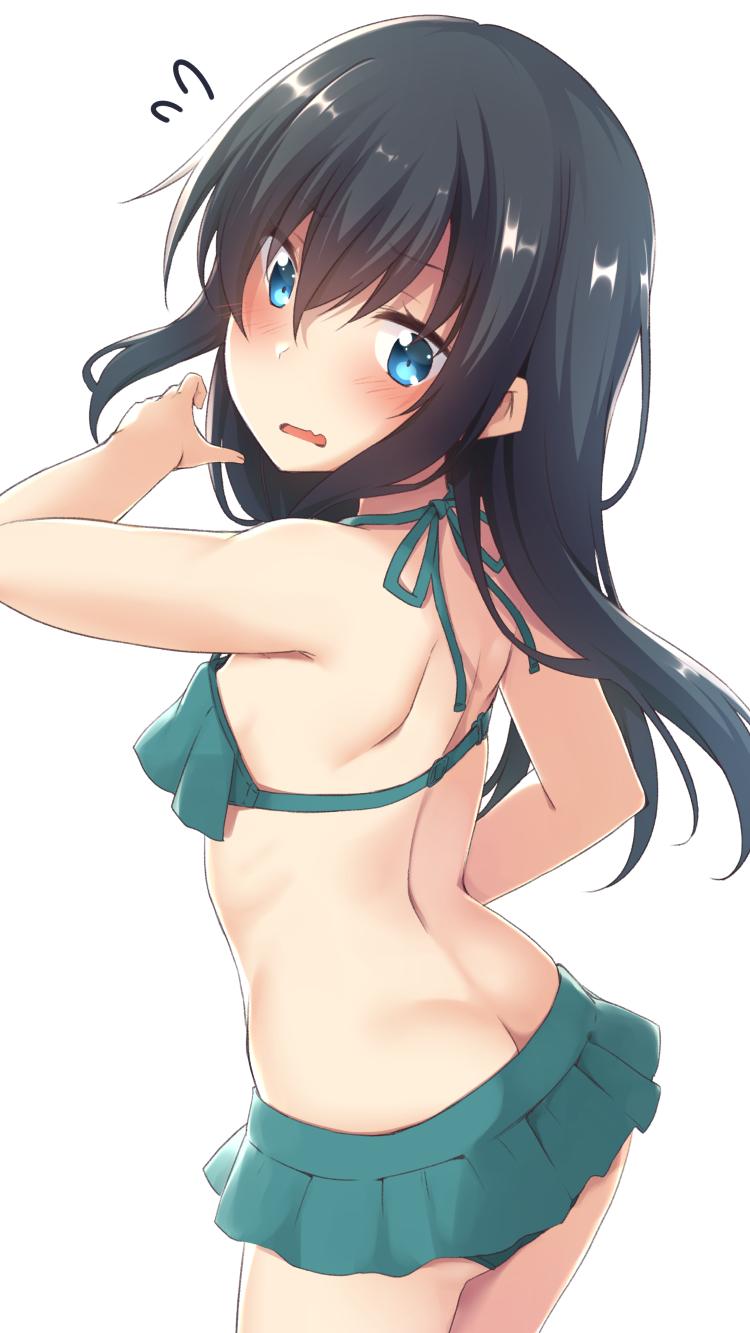 asashio, kasumi, and kasumi kai ni (kantai collection) drawn by nagami_yuu