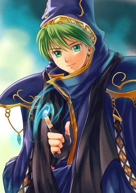 merric (fire emblem and 1 more) drawn by nemupon_(goodlucky)