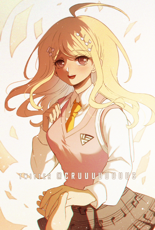 akamatsu kaede (danganronpa and 1 more) drawn by criis-chan