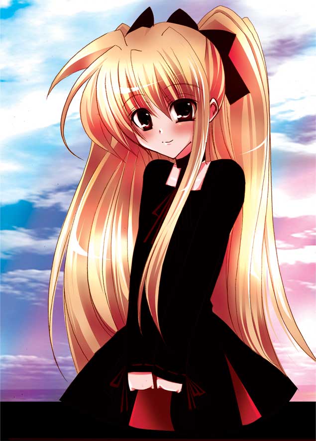 fate testarossa (lyrical nanoha and 1 more) drawn by eima_hiyou