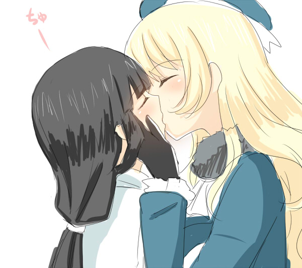 atago and female admiral (kantai collection) drawn by yoicha