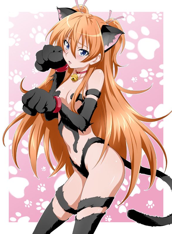 houjou hibiki and felicia (precure and 2 more) drawn by nakahira_guy