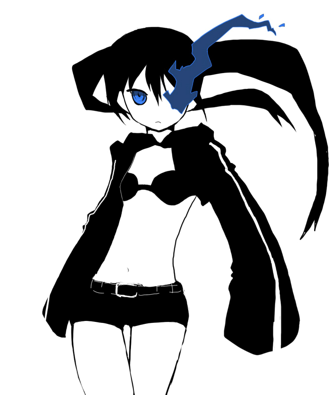 black rock shooter (black rock shooter) drawn by waikyoku