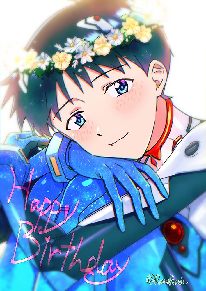 ikari shinji (neon genesis evangelion) drawn by rosa_tsubomi