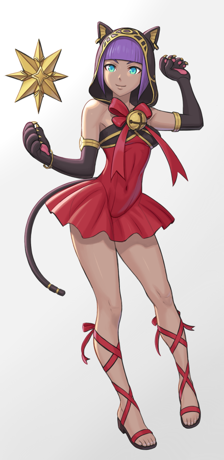 menat (street fighter and 1 more) drawn by noppo_(tarstation)