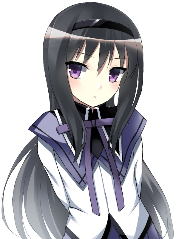 akemi homura (mahou shoujo madoka magica) drawn by senoo_aoi