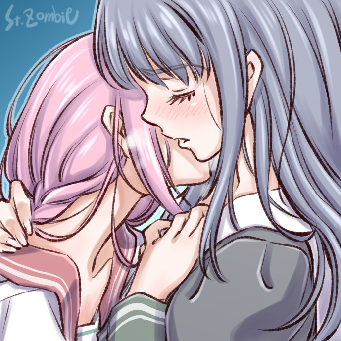tamaki iroha and nanami yachiyo (mahou shoujo madoka magica and 1 more) drawn by studiozombie