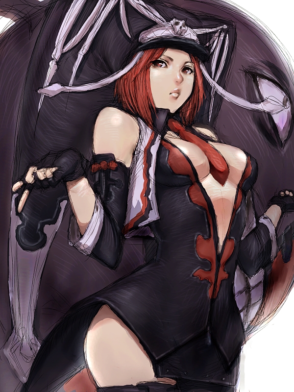 lucifero and valentine (guilty gear) drawn by fumio_(rsqkr)