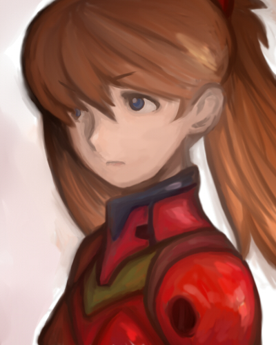 souryuu asuka langley (neon genesis evangelion) drawn by mujinado