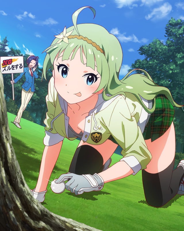 miura azusa and shimabara elena (idolmaster and 1 more)