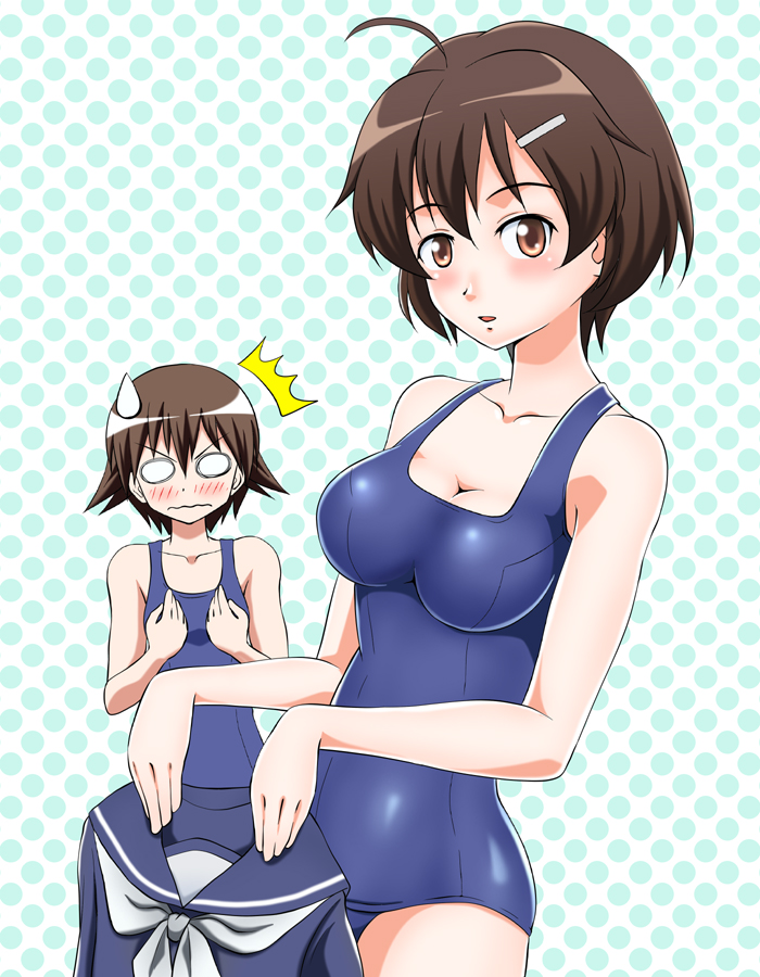 miyafuji yoshika and karibuchi hikari (world witches series and 2 more) drawn by hiro_yoshinaka