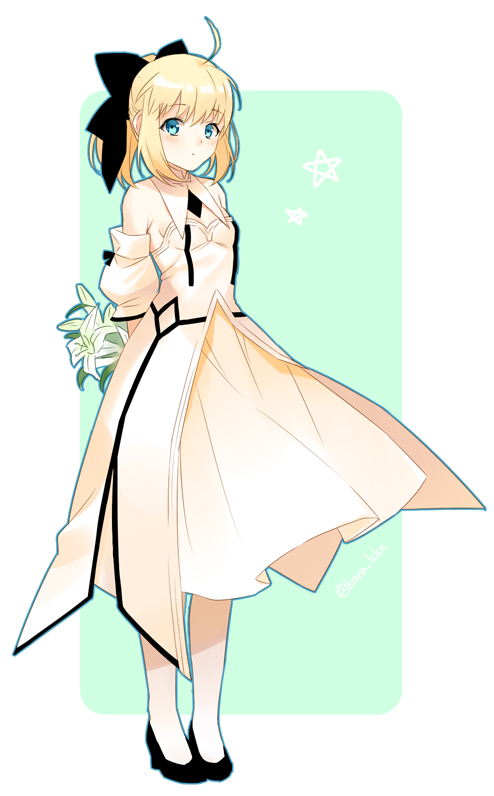 artoria pendragon and saber lily (fate and 1 more) drawn by kaidou_j1